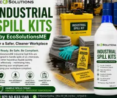 Industrial Spill Kits from Eco Solutions for Industrial Safety Needs
